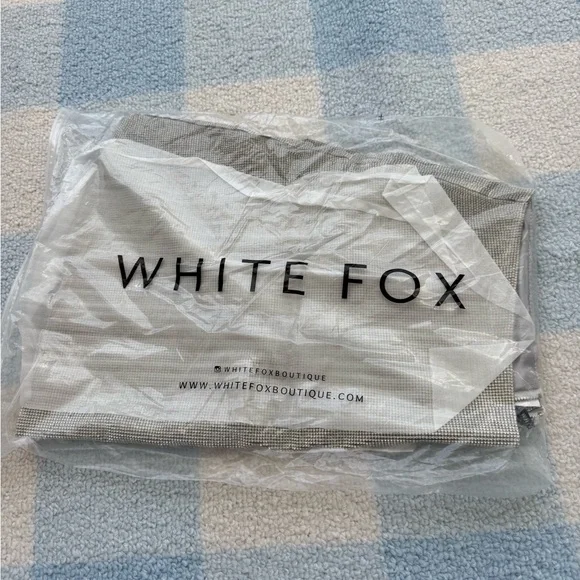 White Fox Boutique One Last Time Mini Silver Skirt - Picture 10 of 10